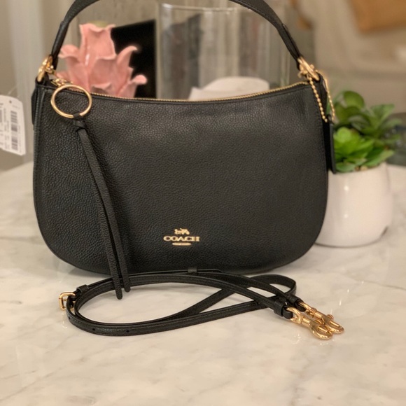 coach black sutton bag